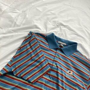 Bandon Dunes Peter Millar Multicolor Striped Polo Shirt
